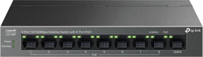 Commutateur réseau TP-Link à 8 ports PoE+