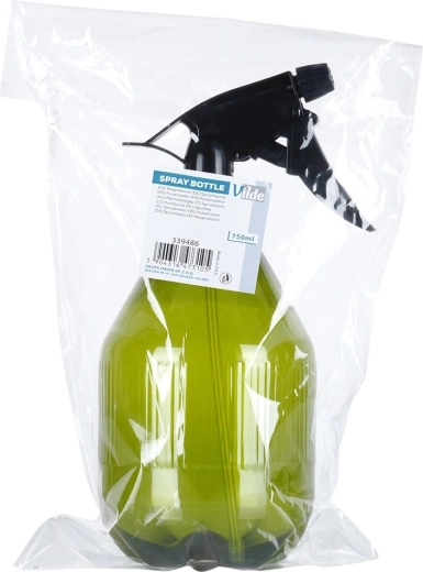 Bouteille vert foncé protégeant le contenu