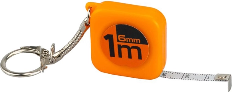 Mètre ruban porte-clés de 1 m