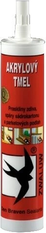 Mastic acrylique 280 ml blanc DEN BRAVEN