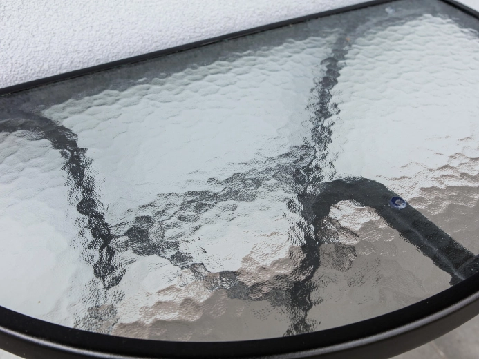 Plateau résistant en verre trempé