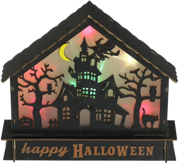 Château hanté avec éclairage LED RGB RETLUX