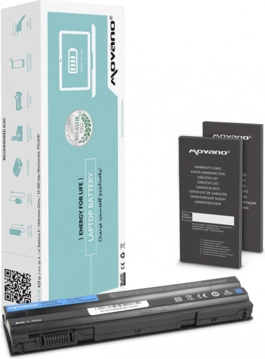 Batterie Movano Standard pour ordinateur portable Dell T54FJ 4400 mAh (49 Wh)