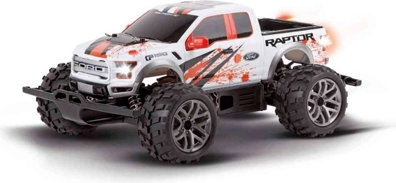 Voiture rc carrera profi ford f‑150 raptor 1:18