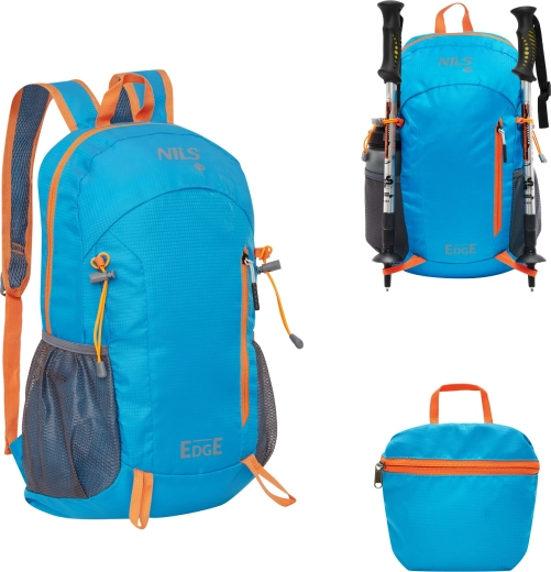 Léger et pliable dans sa pochette intégrée