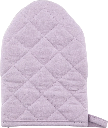 Manique de cuisine en coton 14 × 20 cm violet clair
