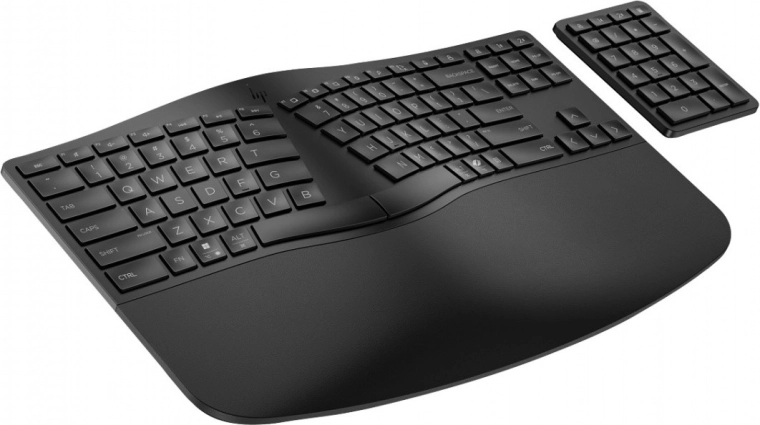 Clavier ergonomique sans fil HP 960 noir