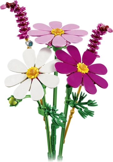 Bouquet de fleurs en briques LEGO