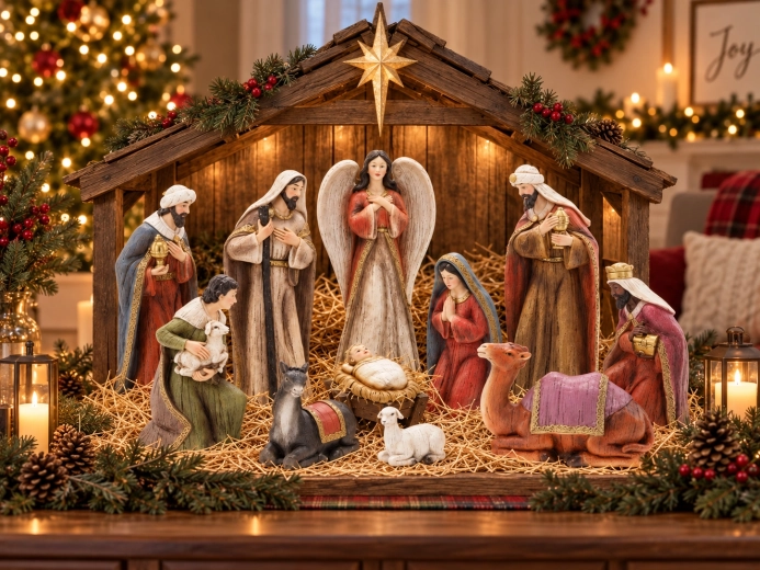 De grandes figurines pour une décoration remarquable