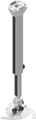 Support plafond pour projecteur PMV100 blanc 30 kg