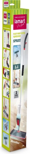 Raclette double pour laver et essuyer