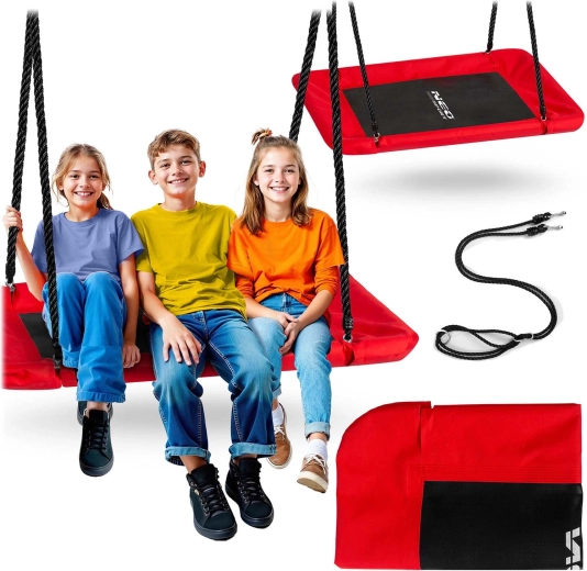 Balançoire nid rectangulaire NEO-SPORT Swingo 110 × 70 cm
