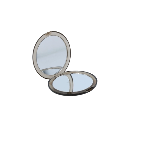 Double miroir pour un maquillage précis