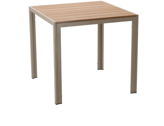 Plateau à lattes aspect bois