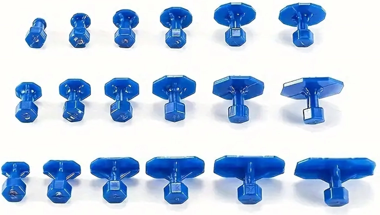 18 embouts de traction interchangeables pour chaque type de dommage