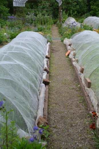 Installation facile sur plates-bandes et tunnels