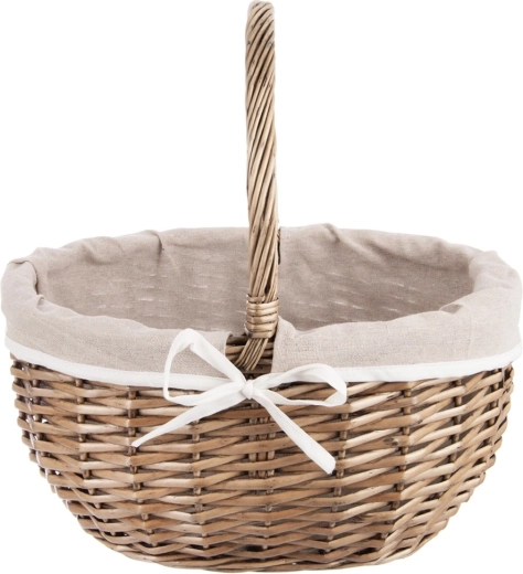 Tressage artisanal solide en osier naturel