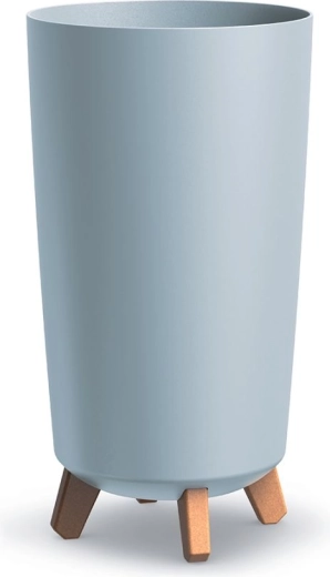 Pot de fleurs Gracia Tubus Slim 24 cm gris clair