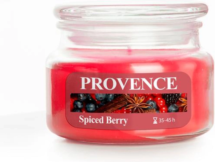 Bougie parfumée en verre PROVENCE spiced berry 200 g