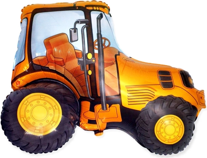 Ballon en aluminium tracteur