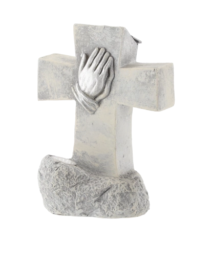 Motif digne de mains en prière