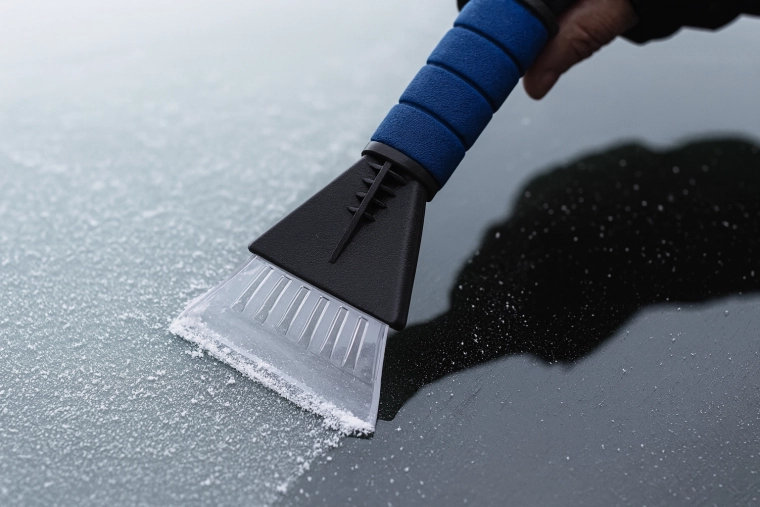 Double action pour glace et givre