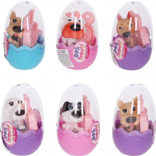 Chien dans un œuf – surprise pour enfants