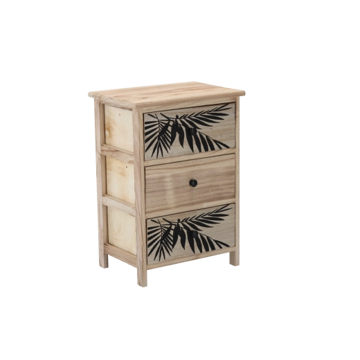Commode ZOFIA avec 3 tiroirs 40 × 29 × 58 cm