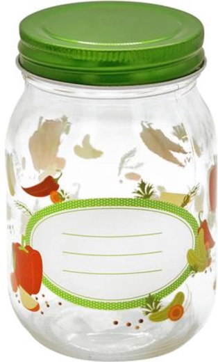 Bocal de conservation Toro avec couvercle 500 ml
