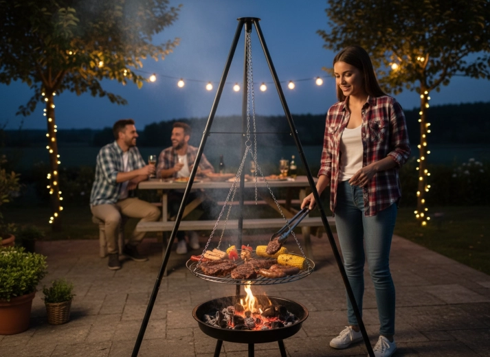 Barbecue pour toute la bande