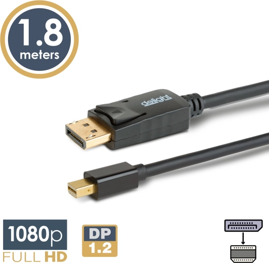 Câble DisplayPort vers Mini DisplayPort 1,8 m