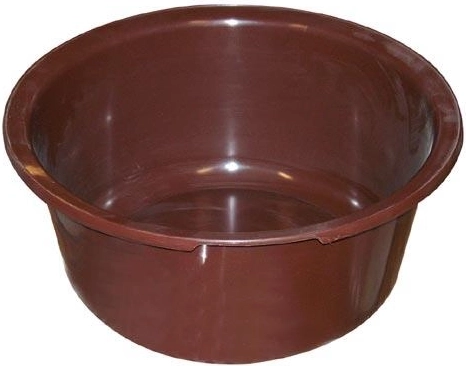Bac en plastique 42 cm – Marron