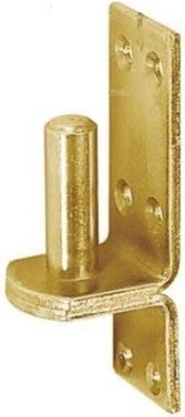 Support d’axe en acier galvanisé 13 × 25 mm