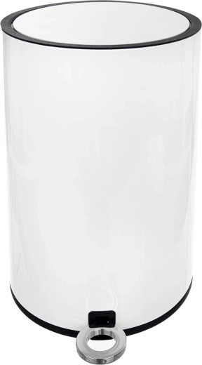Poubelle à pédale White 12 l