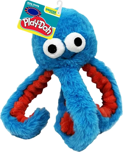 Hasbro jouet en peluche pour chiens pieuvre Play-Doh 16,5 cm