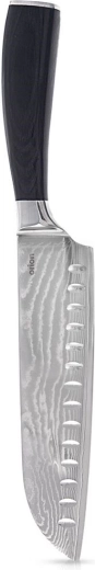 Couteau de cuisine santoku en acier damas 31 cm