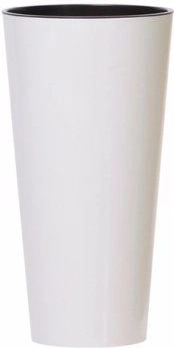 Cache-pot Tubus Slim, blanc