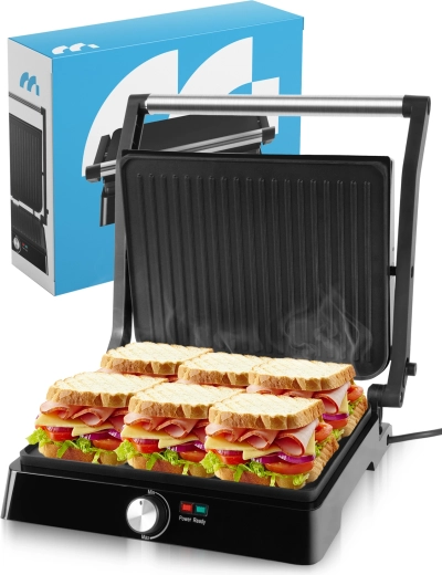 Grill électrique de contact MalTec SM3000W 2200 W