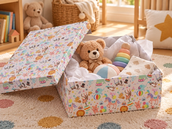 Spacieuse pour les cadeaux plus volumineux