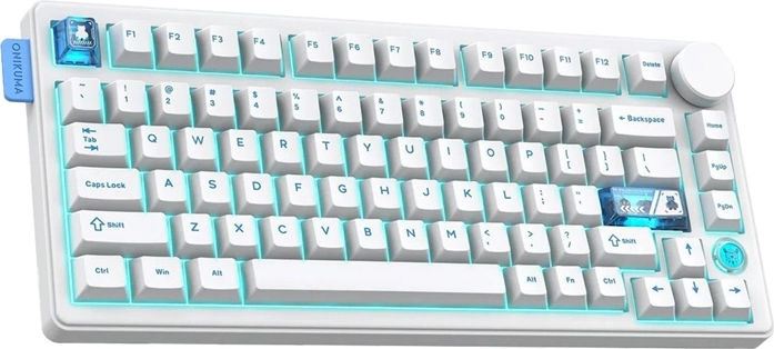 Clavier mécanique onikuma mt706 blanc qwerty