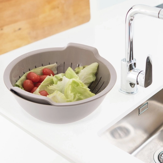 2-en-1 : lavage et égouttage en une seule étape