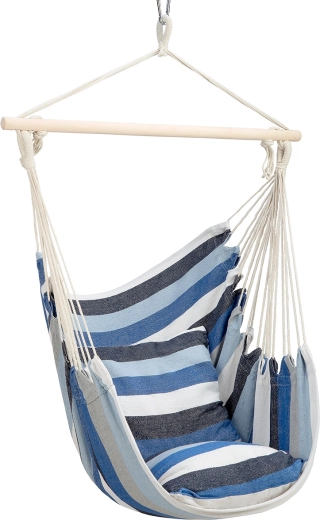 Fauteuil suspendu brésilien bleu