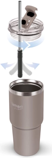 Deux façons de boire confortablement