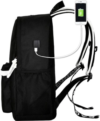 Charge USB et sortie pour écouteurs