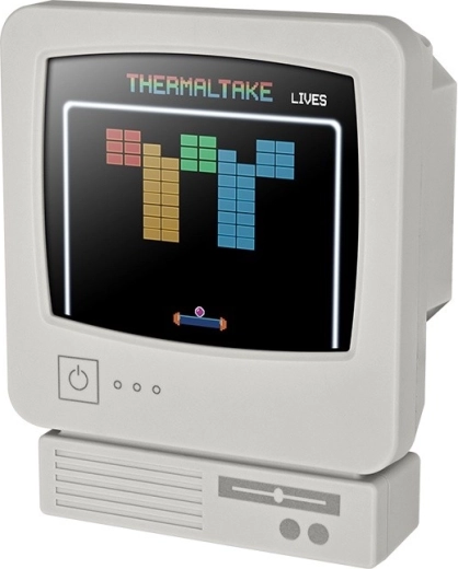 Écran LCD rétro pour les informations système