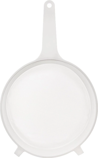 Passoire fine blanche en plastique 25 cm