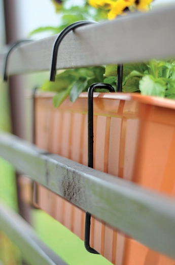 Adapté aux balcons et aux clôtures