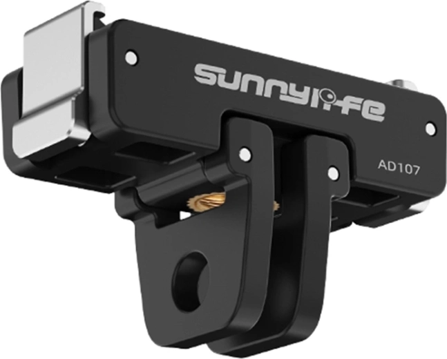 Sunnylife adaptateur de montage double face à attache rapide 1/4" pour Osmo Nano et Action 6