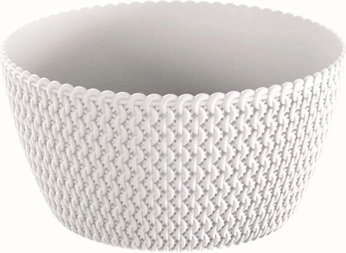 Coupe à fleurs Splofy 23,6 cm blanche