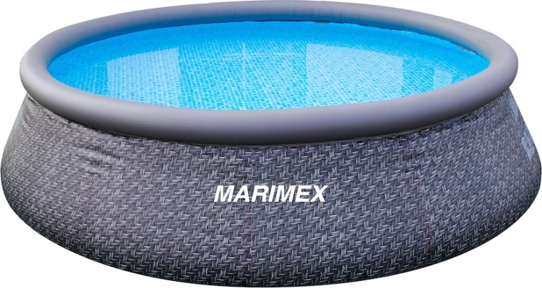 Piscine Marimex Tampa 3,66 × 0,91 m sans accessoires, décor rotin